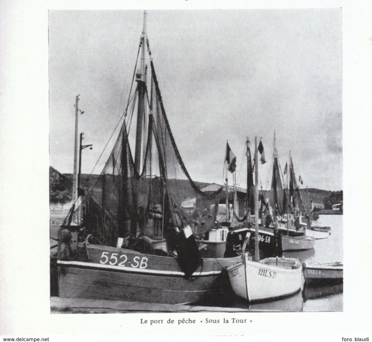 1958 - Iconographie - Saint-Brieuc (Côtes-d'Armor) - Le Port De Pêche - FRANCO DE PORT - Non Classés