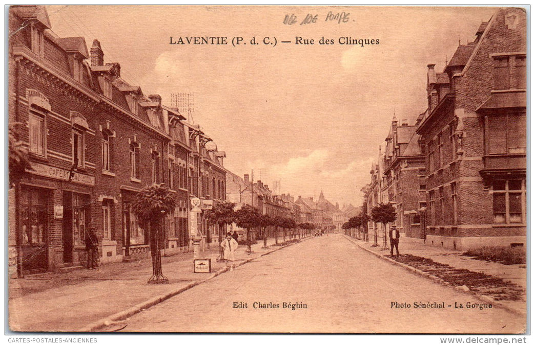 62 LAVENTIE - Rue Des Clinques (pompe à Essence) - Laventie