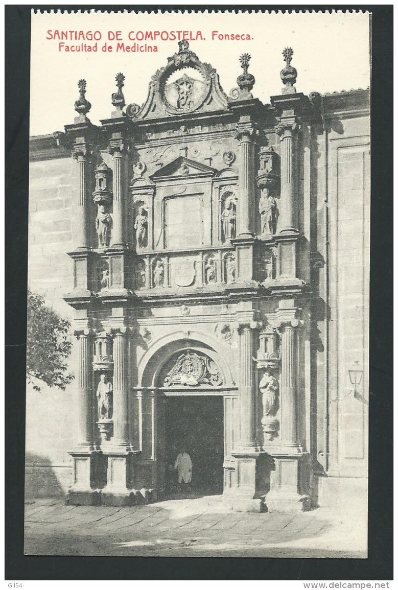 Espagne , Santiago De Compostela , Fonseca, Facultad De Medicina   - Xa85 - Santiago De Compostela