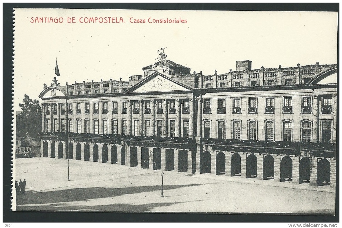 Espagne , Santiago De Compostela , Casa Consistoriales  - Xa87 - Santiago De Compostela