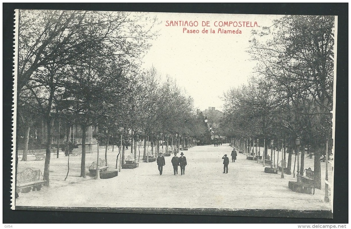 Espagne , Santiago De Compostela , Paseo De La Alameda    - Xa92 - Santiago De Compostela