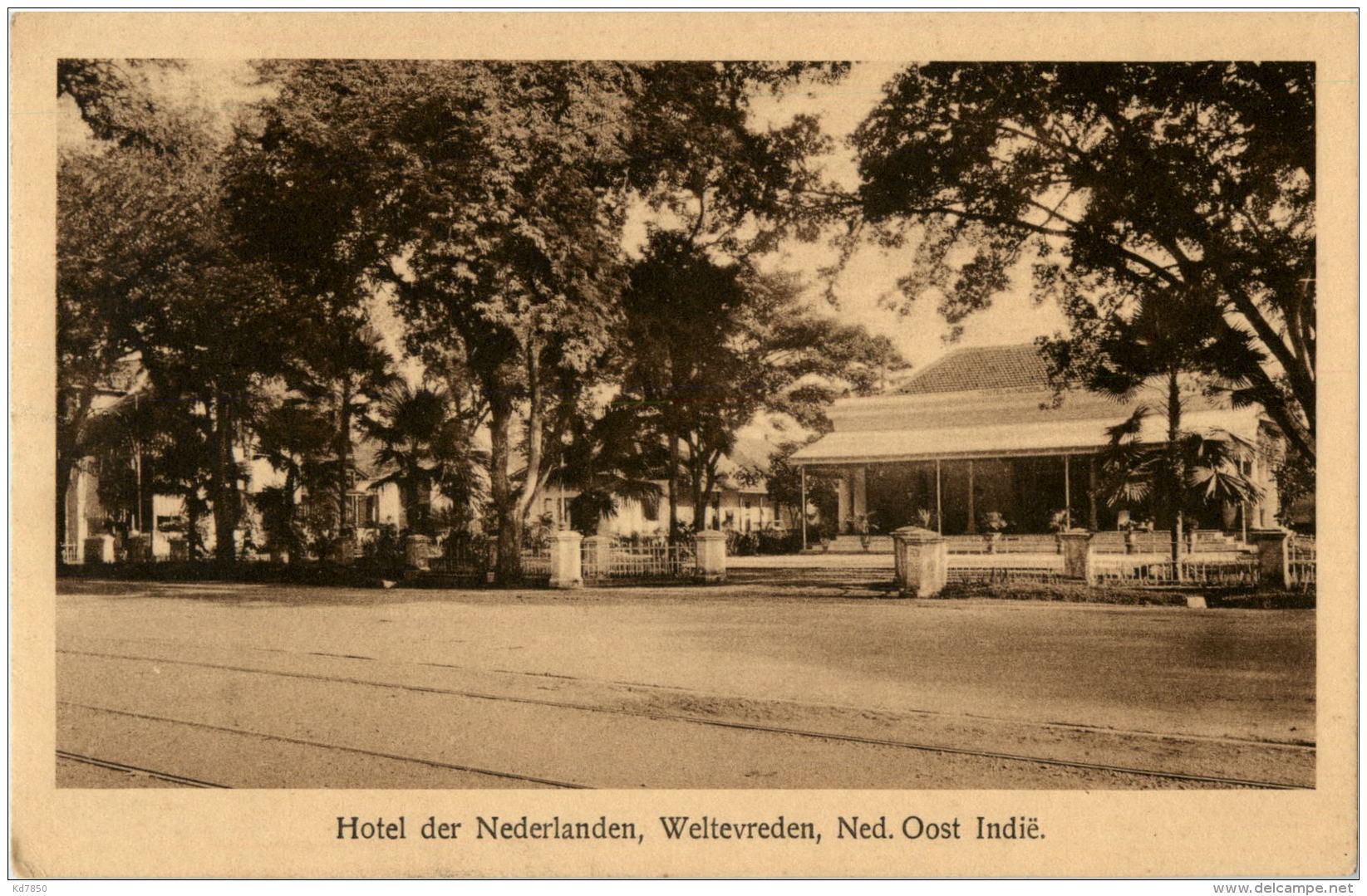 Weltevreden - Ned. Oost Indie - Hotel Der Nederlanden - Indonesia