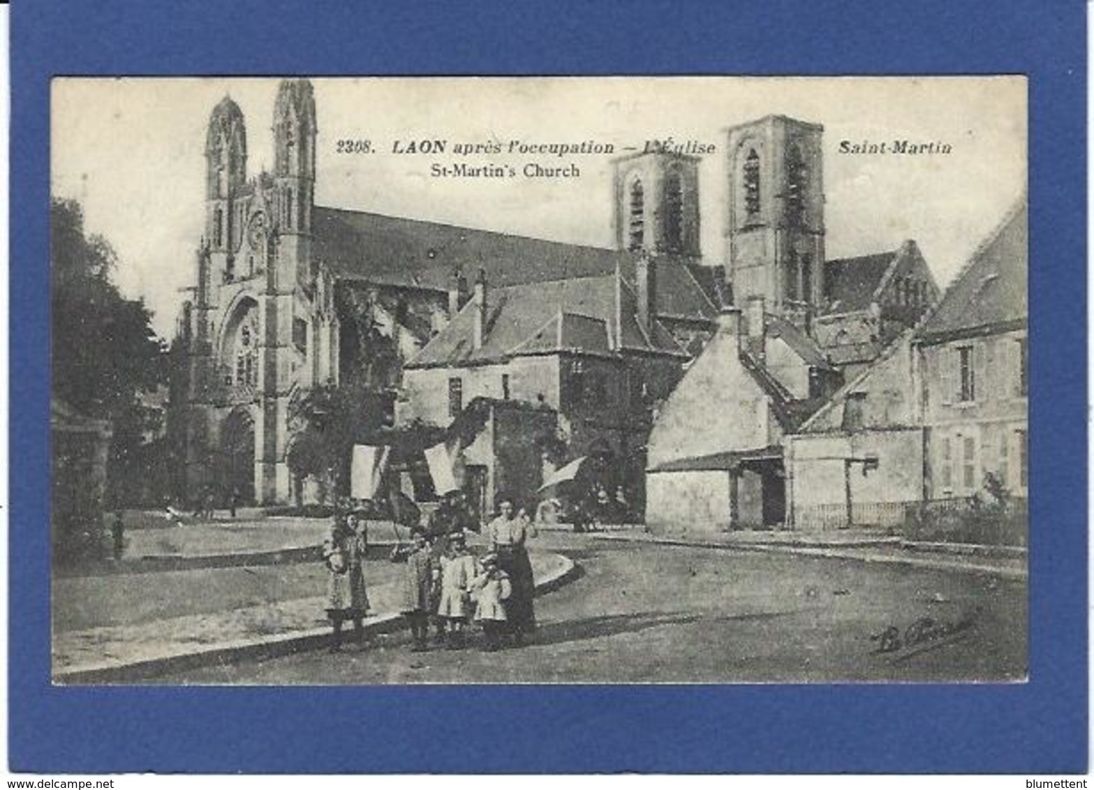 CPA Aisne 02 Laon écrite - Laon