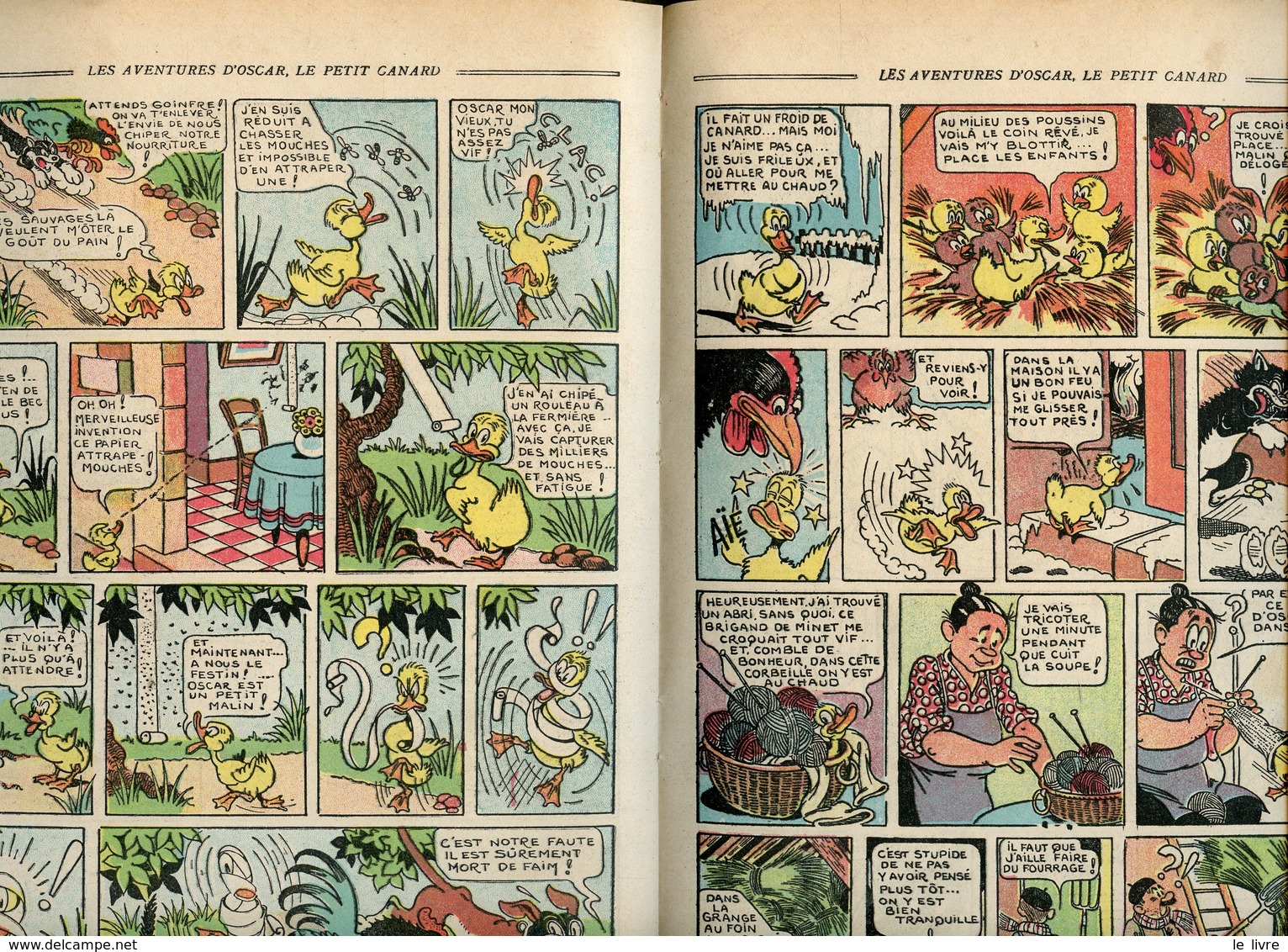 OSCAR LE PETIT CANARD PAR MAT. CARTONNE 4 HISTOIRES 200 PAGES JEUNESSE JOYEUSE - Autre Magazines