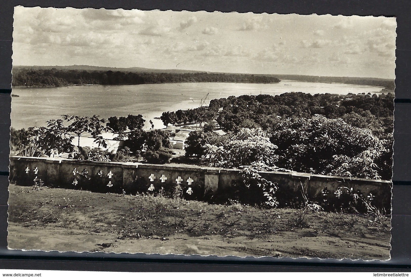 ⭐ Carte Photo - Bangui - Vue De La Mission Sur L'Oubangui ⭐ - Centrafricaine (République)