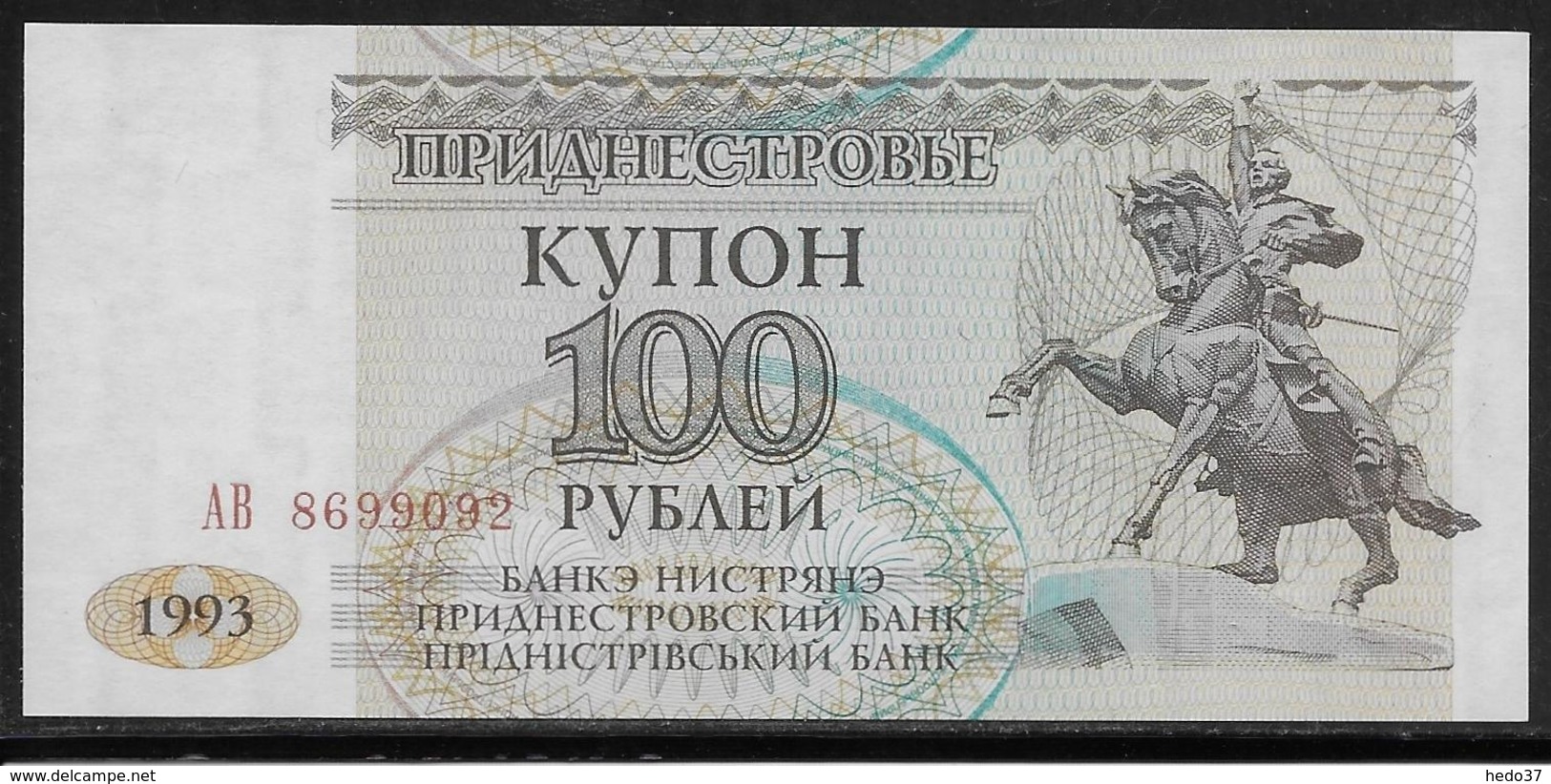 Transnistria - 100 Rublei - Pick N°20 - NEUF - Other - Asia