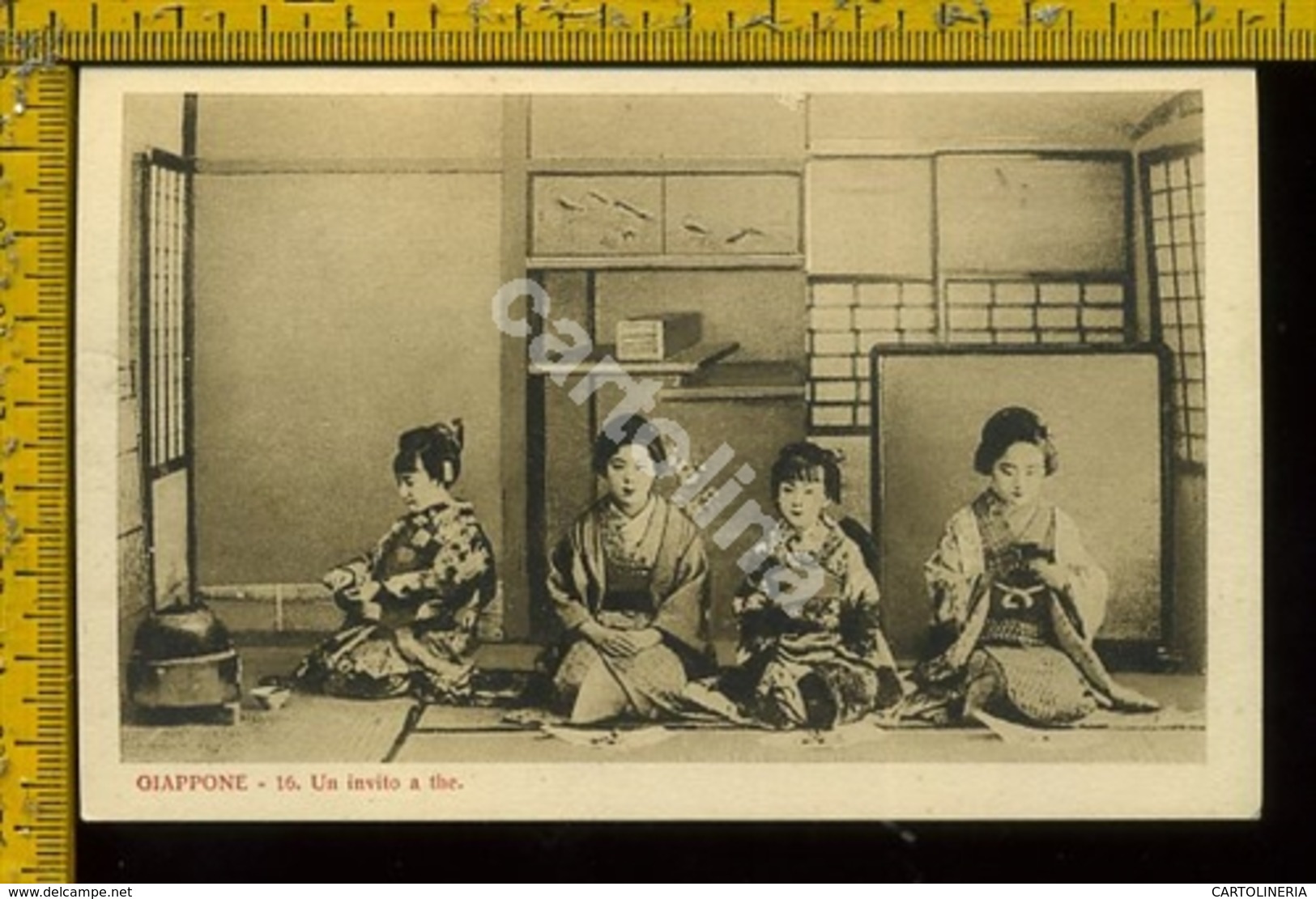 Japan Giappone Geisha Old Postcard Carte Postale - Tokyo