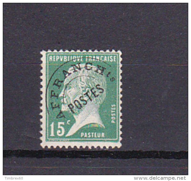 FRANCE - TIMBRES PREOBLITERES -  1922/1947 - YT : 65 - NEUF(*) - VOIR DESCRIPTIF - - 1893-1947