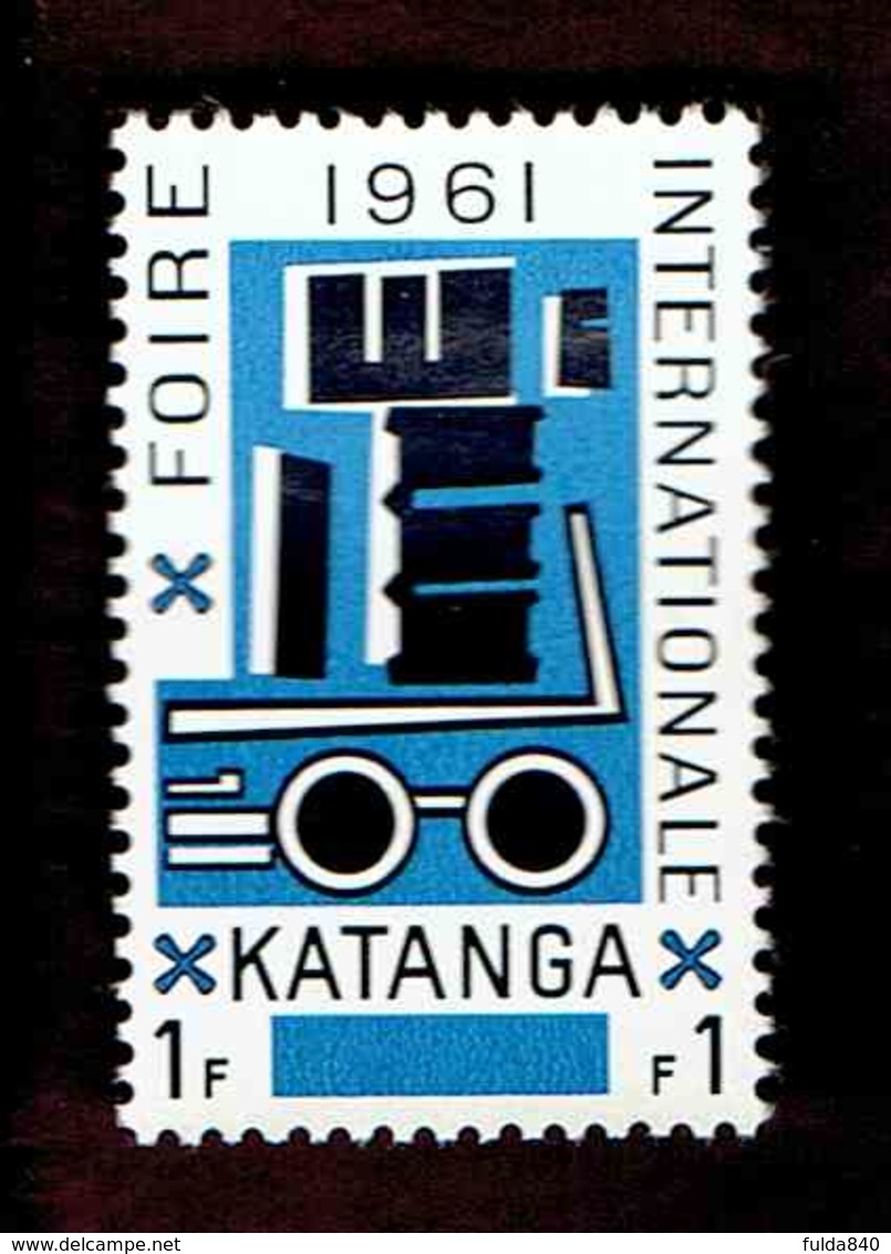 Katanga. OBP-COB. 1961 - N°70. *FOIRE INTERNATIONALE D'ELISABETHVILLE.  1F. Neuf - Katanga