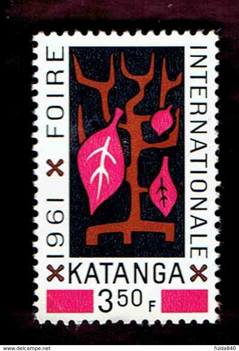 Katanga. OBP-COB. 1961 - N°72. *FOIRE INTERNATIONALE D'ELISABETHVILLE.  3,50F. Neuf - Katanga