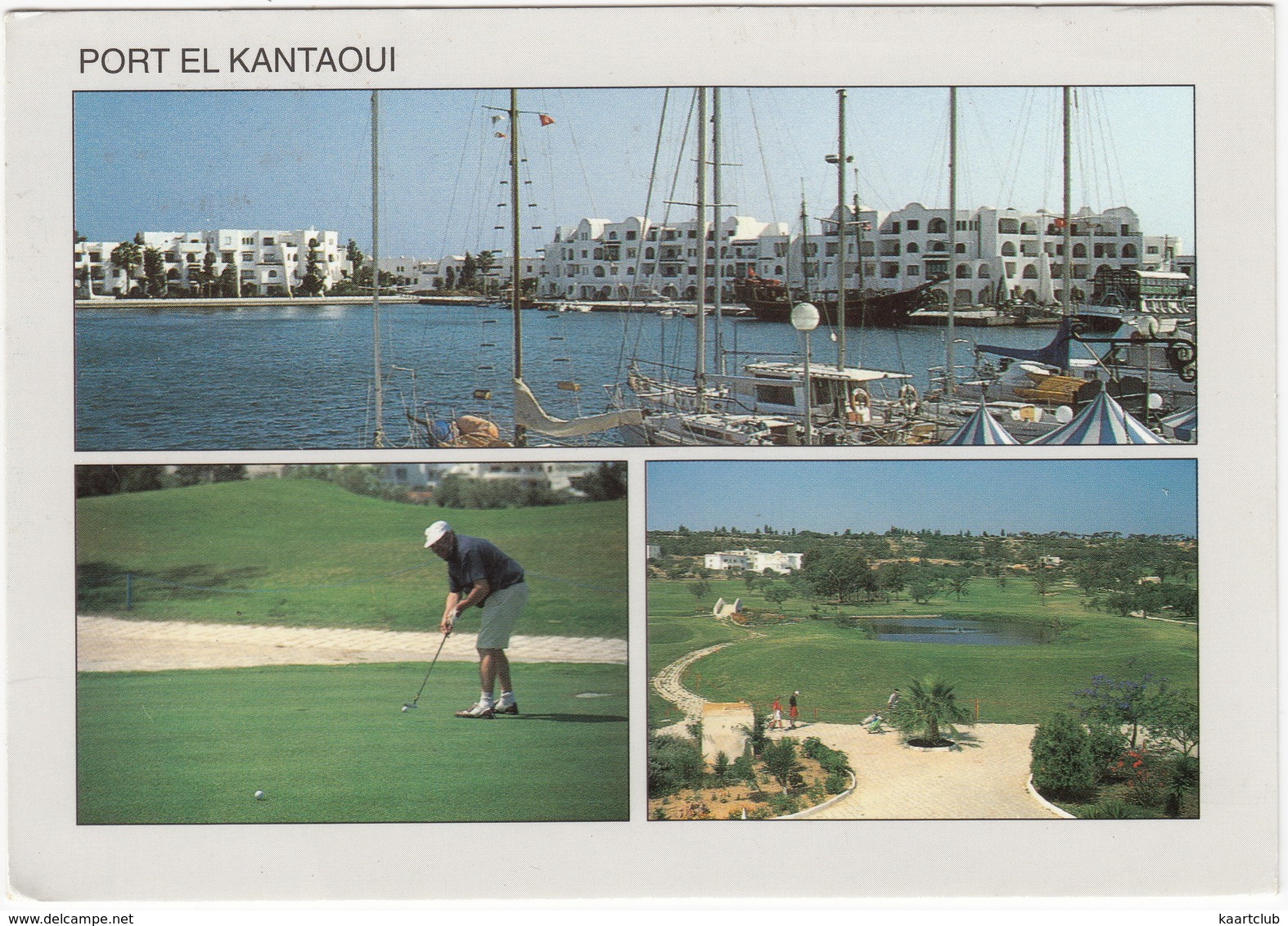 GOLF - Port El Kantaoui Et Le Golfe - (Tunesie) - 2x Golf & Boats - Golf