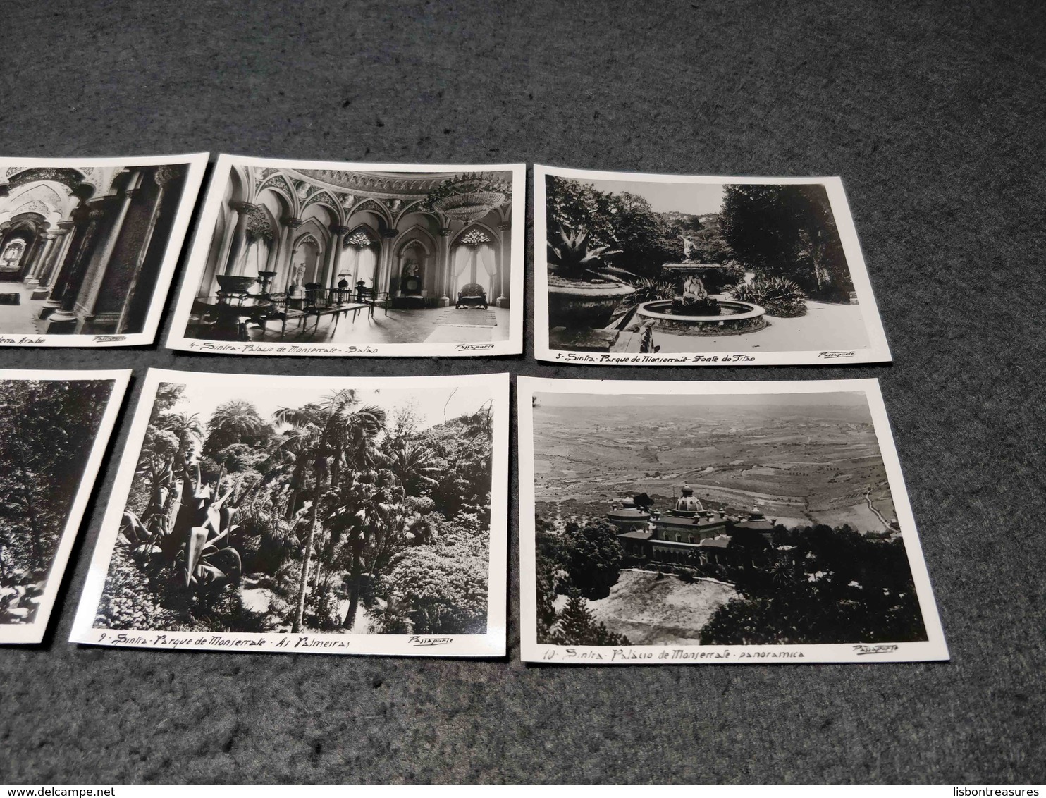 ANTIQUE PORTUGAL SINTRA PHOTOS CARNET " RECORDAÇÃO DO PALACIO DE MONSERRATE" - Autres & Non Classés