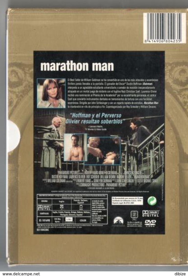 DVD Marathon Man Avec Dustin HOFFMAN - Drama