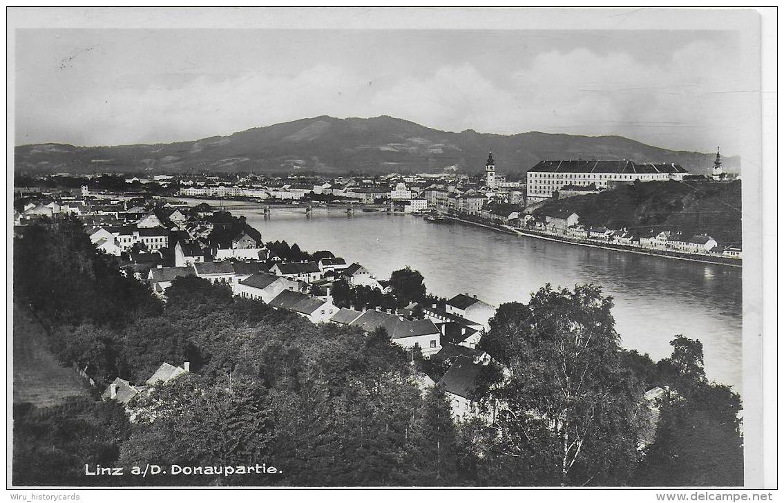 AK 0039  Linz ( Donaupartie ) - Panorama Um 1928 - Linz