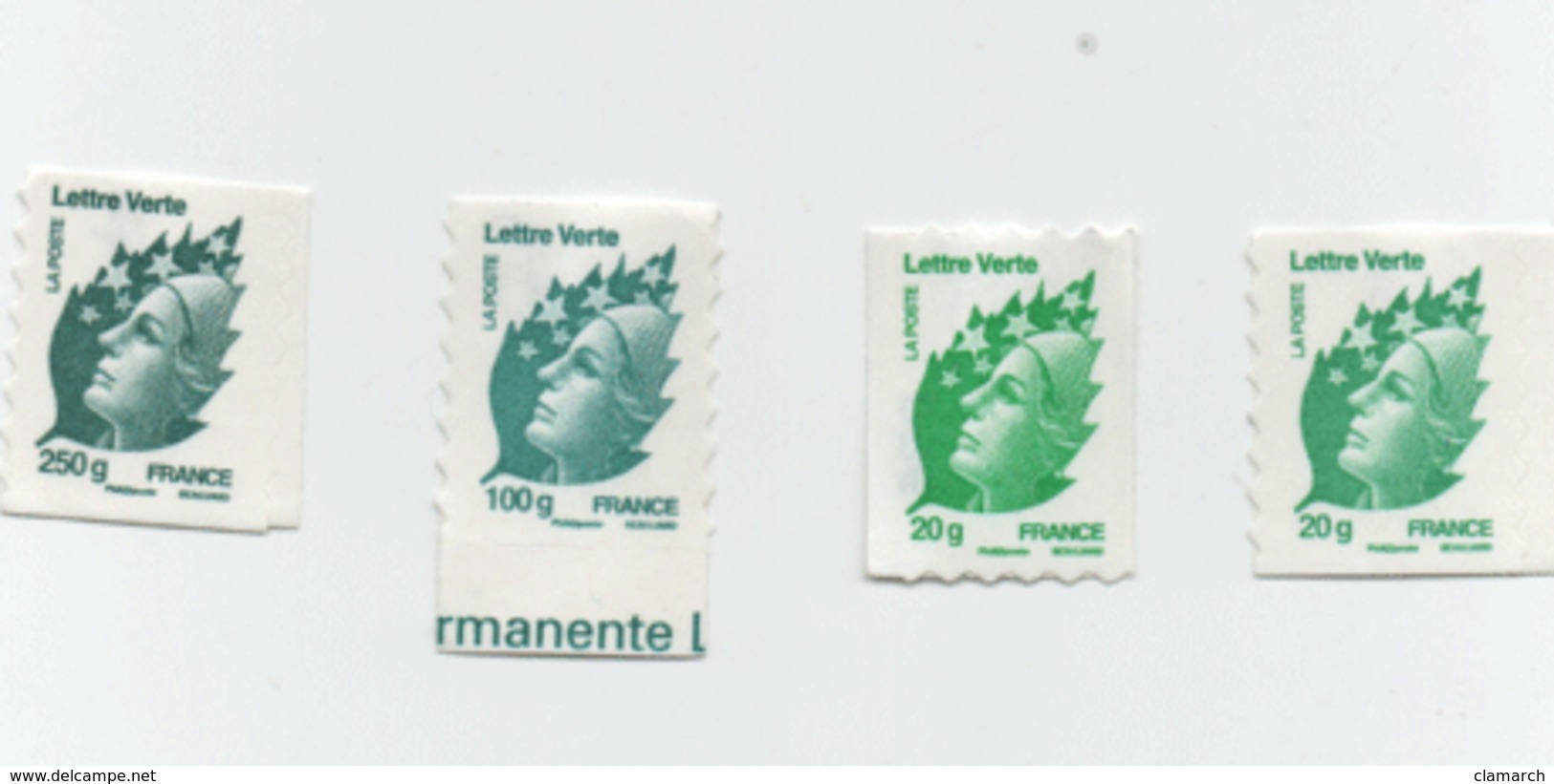 FRANCE-Timbres Autocollants NEUFS-La Série 604/607 - Cote Yvert 18.00 - Collections