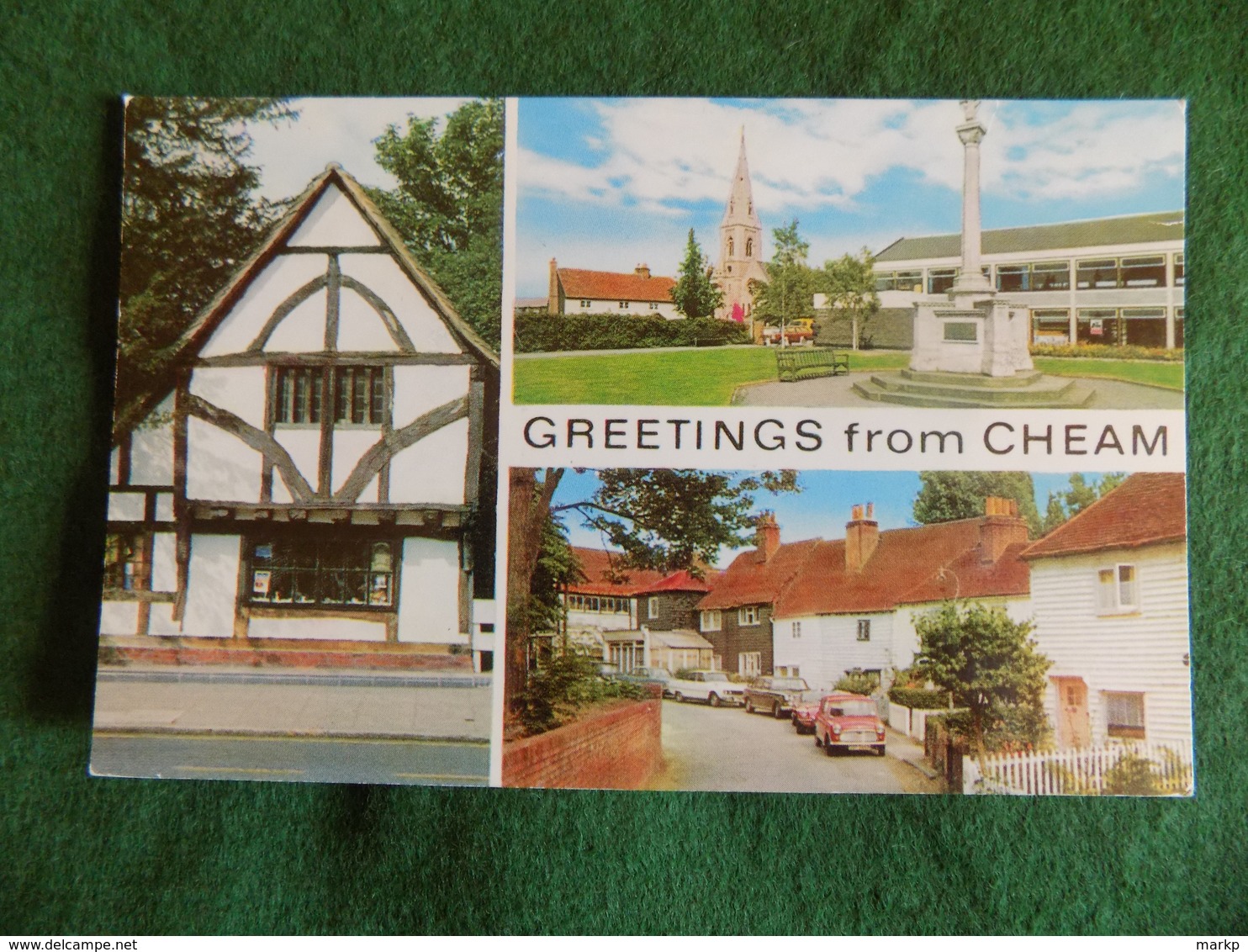 VINTAGE UK: SURREY CHEAM Multiview Colour - Surrey