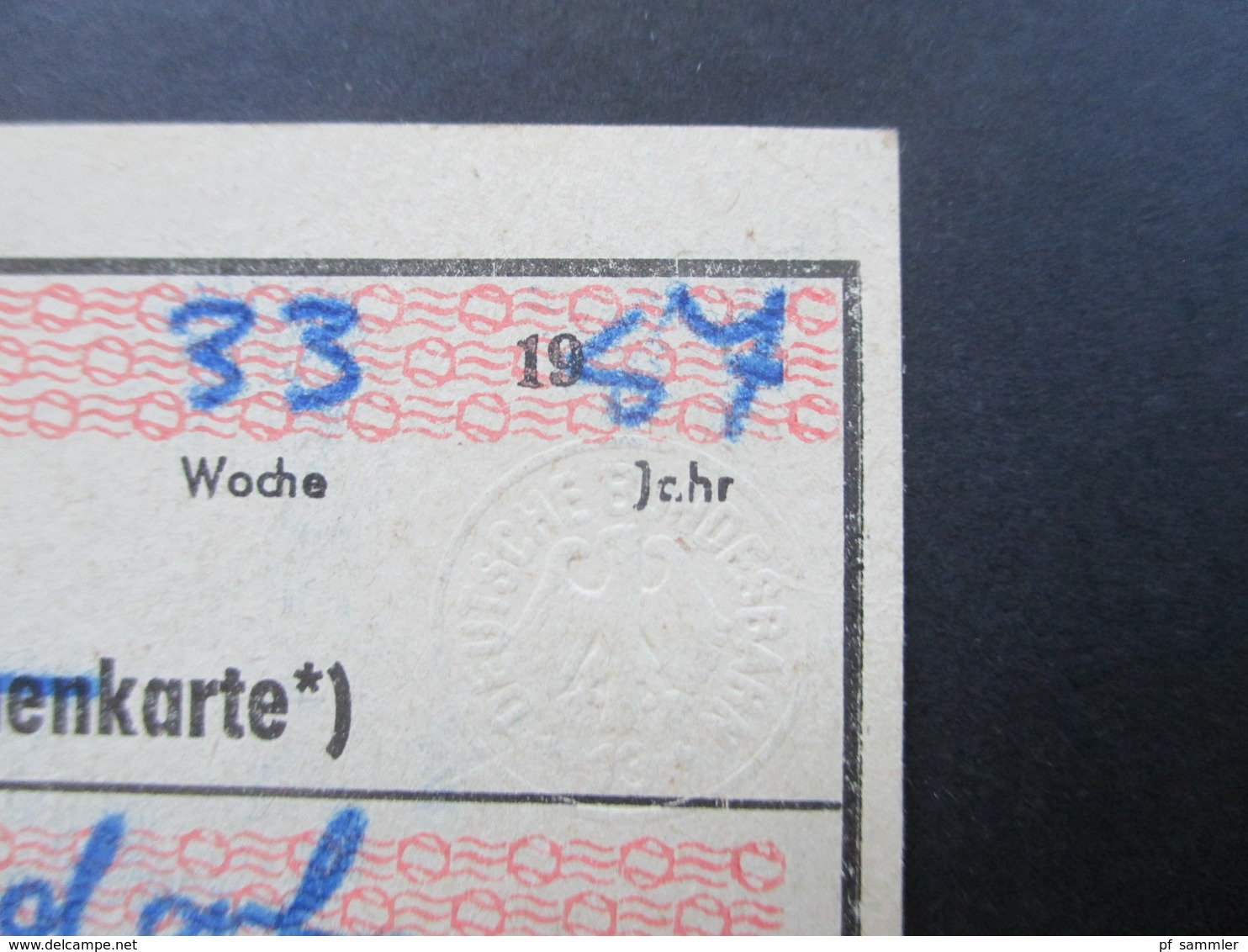 Bahnbus 4x Arbeiterwochenkarte 1957 Zwischen Hahndorf (Friedenseiche / Sägewerk) Und Goslar. Linie Nr. 85 - Europa