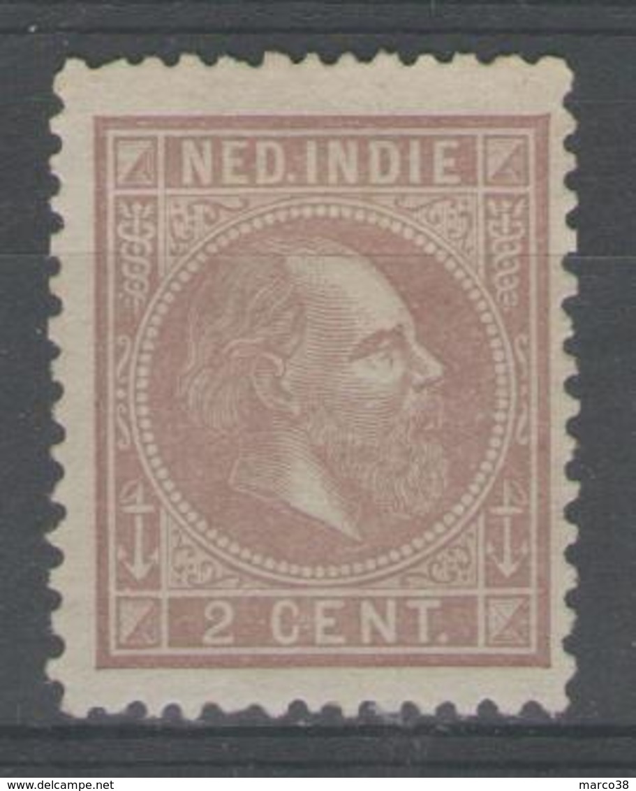 INDE Néerlandaise:  N°4a(B) NSG (dentelé 11,5x12), Signé CALVES     - Cote 240€ - - Niederländisch-Indien