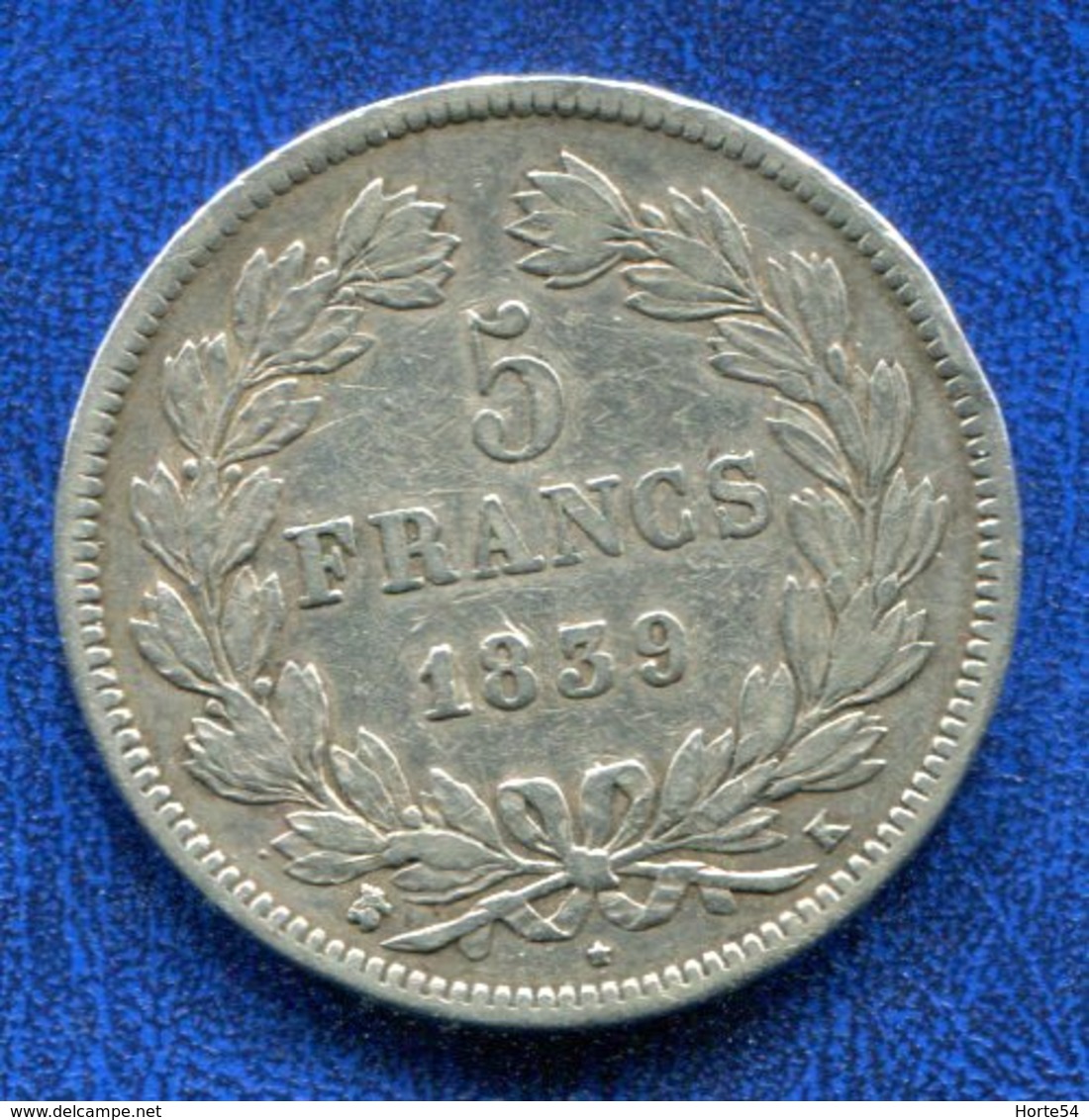 PIECE 5 FR 1839 K LOUIS PHILIPPE - Otros & Sin Clasificación