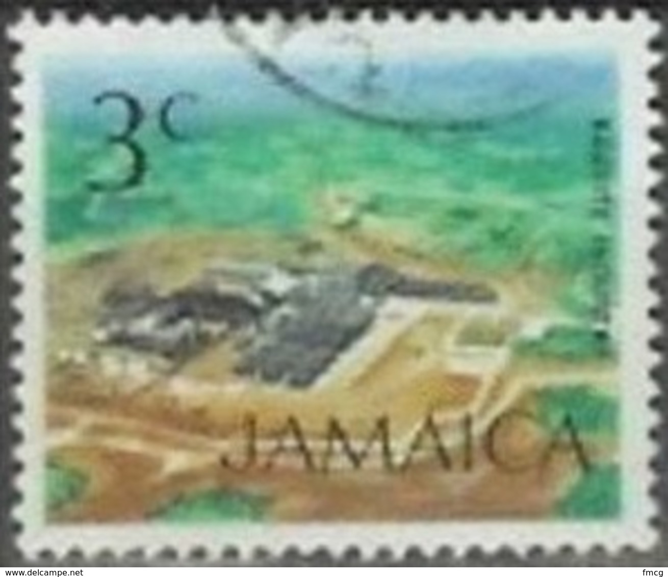 1972 3 Cent Bauxite, Used - Jamaica (1962-...)