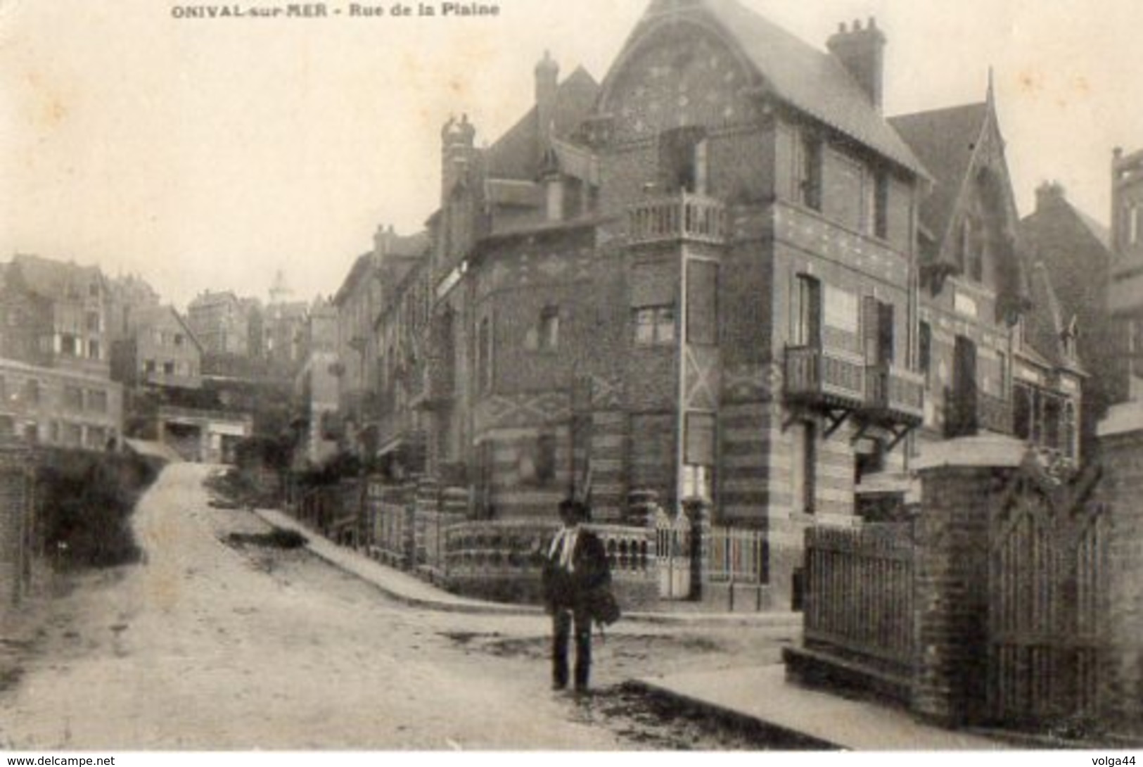 80-CPA  ONIVAL - Rue De La Plaine - Onival