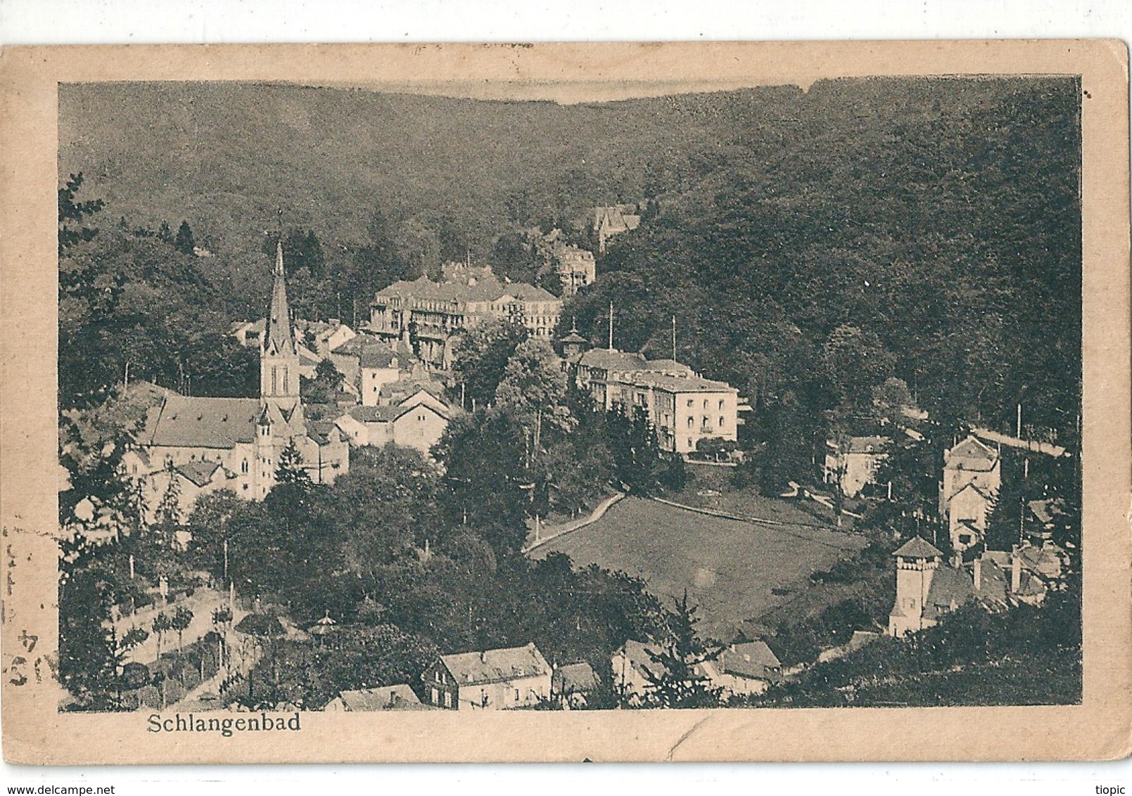 SCHLANGENBAD   (  Allemagne )  Vue  Panoramique Aérienne . - Schlangenbad