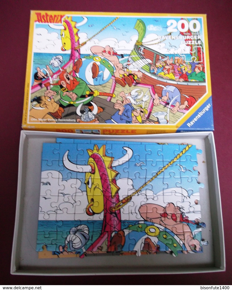Puzzle "Astérix" Ravensburger De 200 Pièces Livré Dans Sa Boite D'origine, Complet Sans Son Poster ( Voir Photos ) - Puzzels