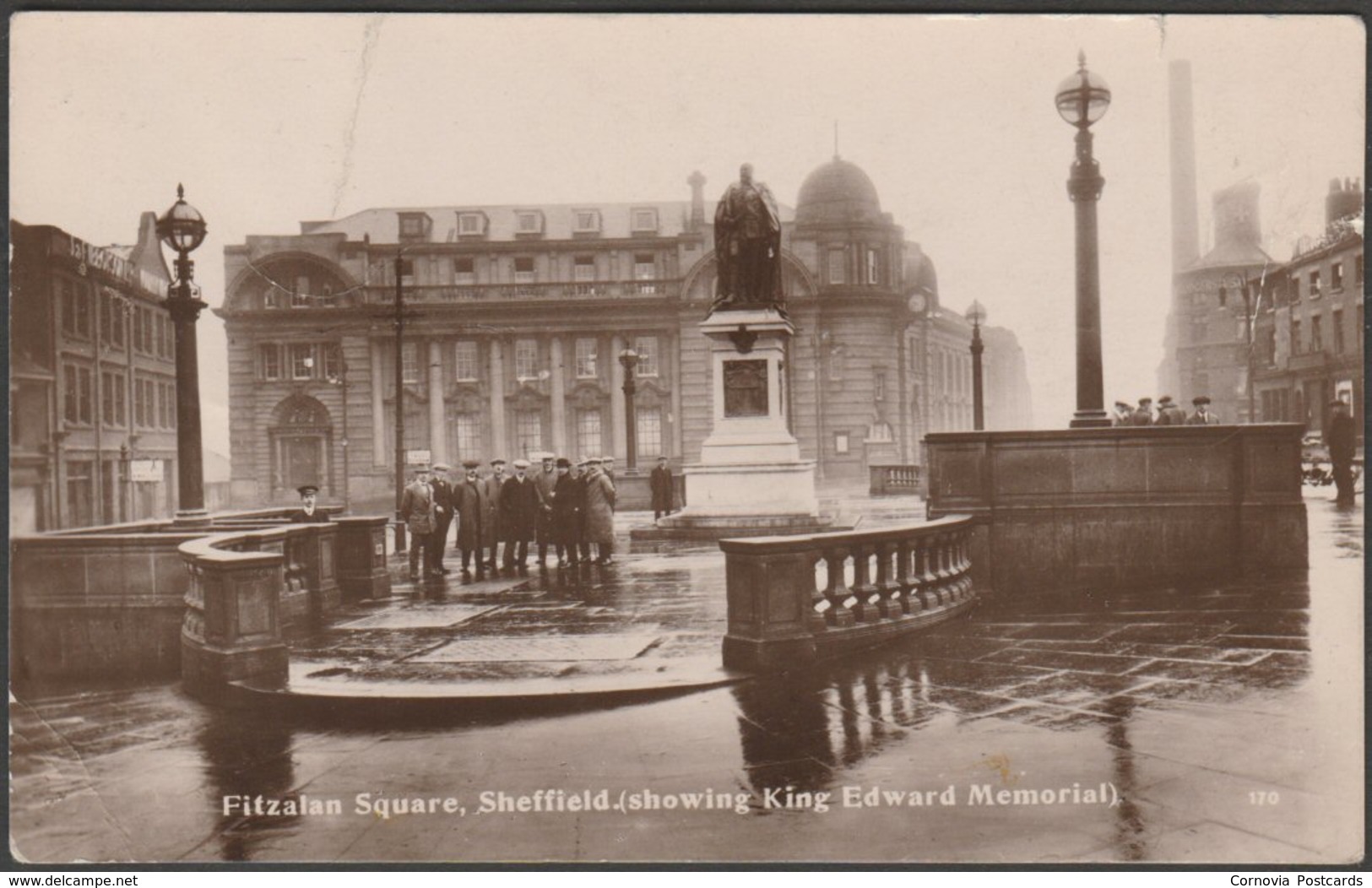 Fitzalan Square, Sheffield, Yorkshire, C.1910s - Loca-Vu RP Postcard - Sheffield