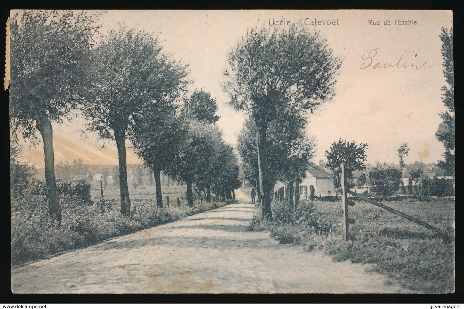 UCCLE  CALEVOET  RUE DE L'ETABLE - Ukkel - Uccle