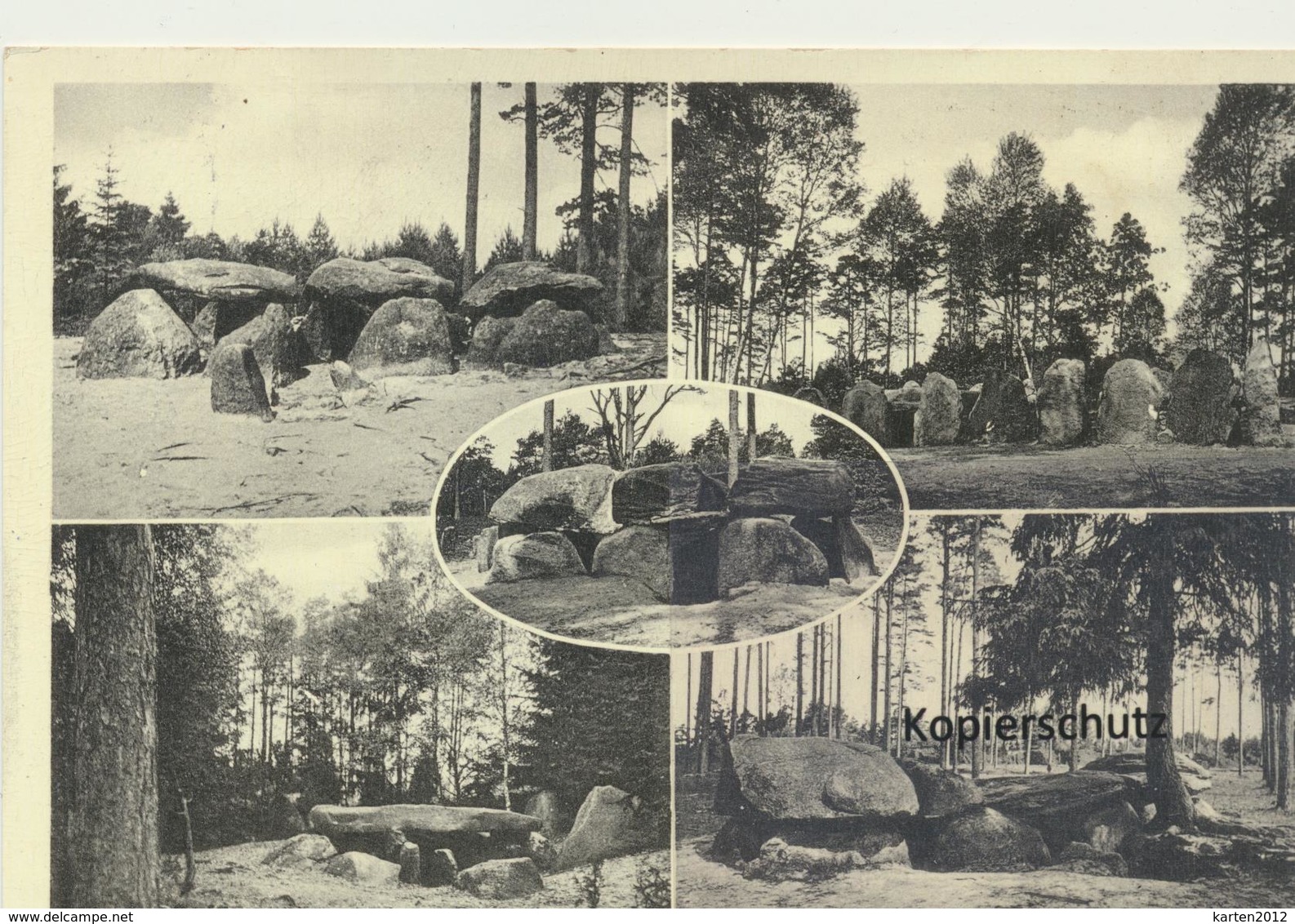 AK Idsingen (Walsrode), Landstemp. 1956, Landstemp., Siebensteingäuser - Walsrode