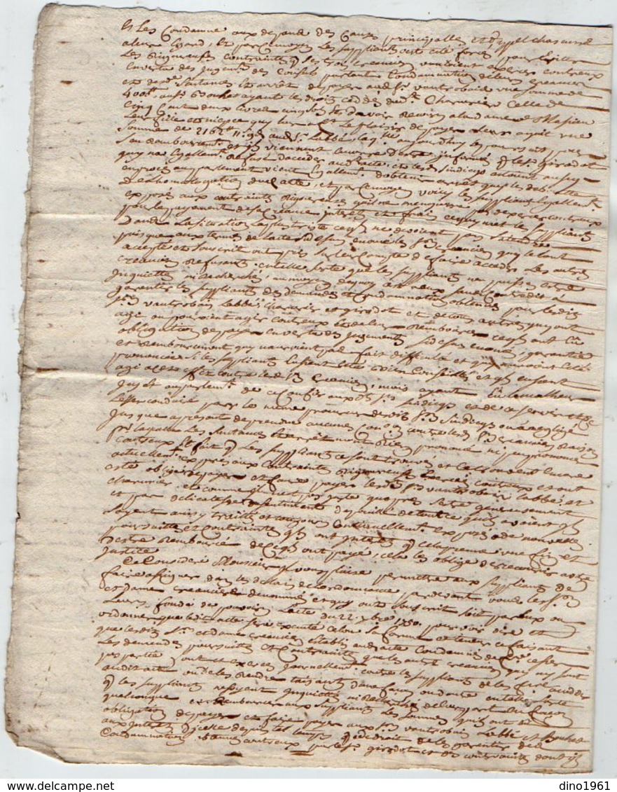 VP12.981 - Cachet Généralité - LA ROCHELLE 1764 - Lot De Documents Concernant Mr LACROIX - Cachets Généralité