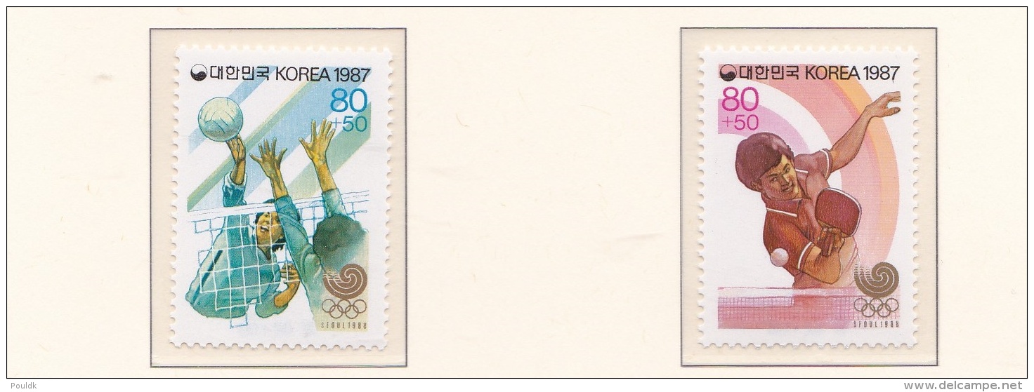 Korea 1988 Seoul Olympic Summer Games   MNH/** (H41) - Zomer 1988: Seoel