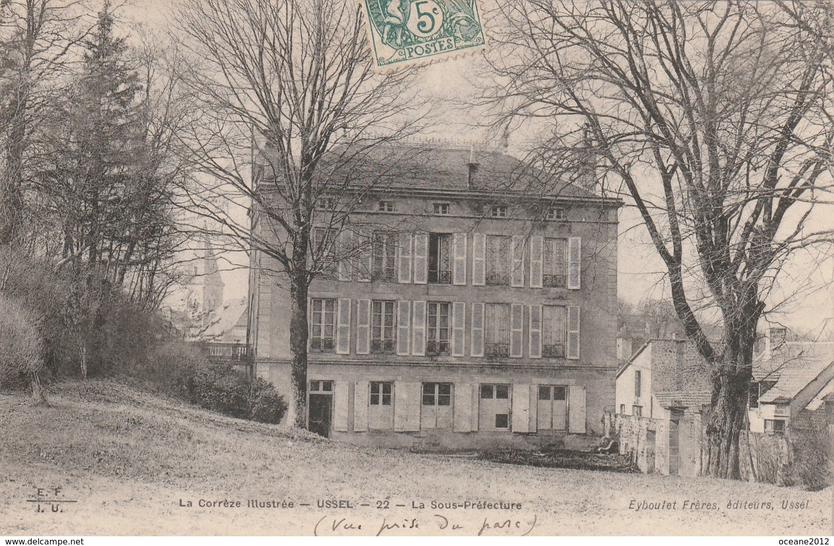 19 Ussel. La Sous Prefecture - Ussel