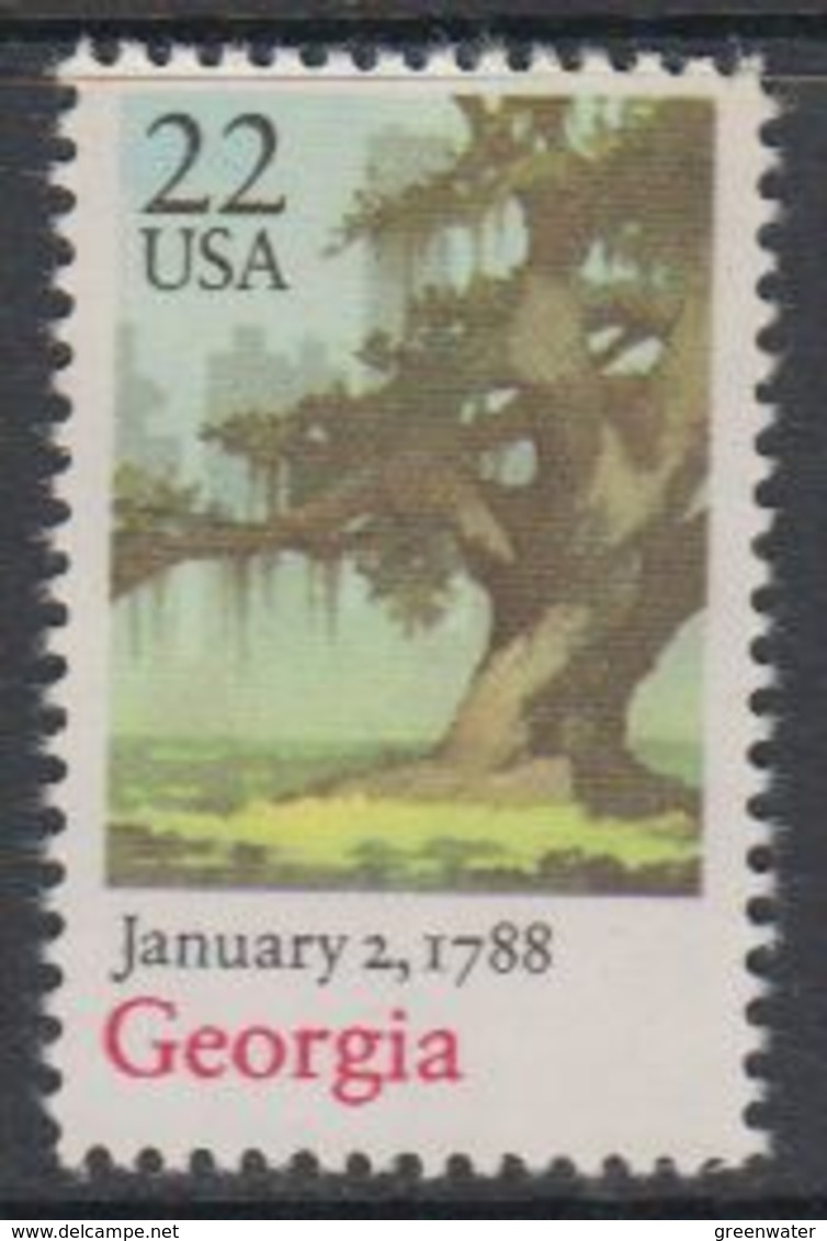 USA 1988 Georgia 1v ** Mnh (40746G) - Ongebruikt