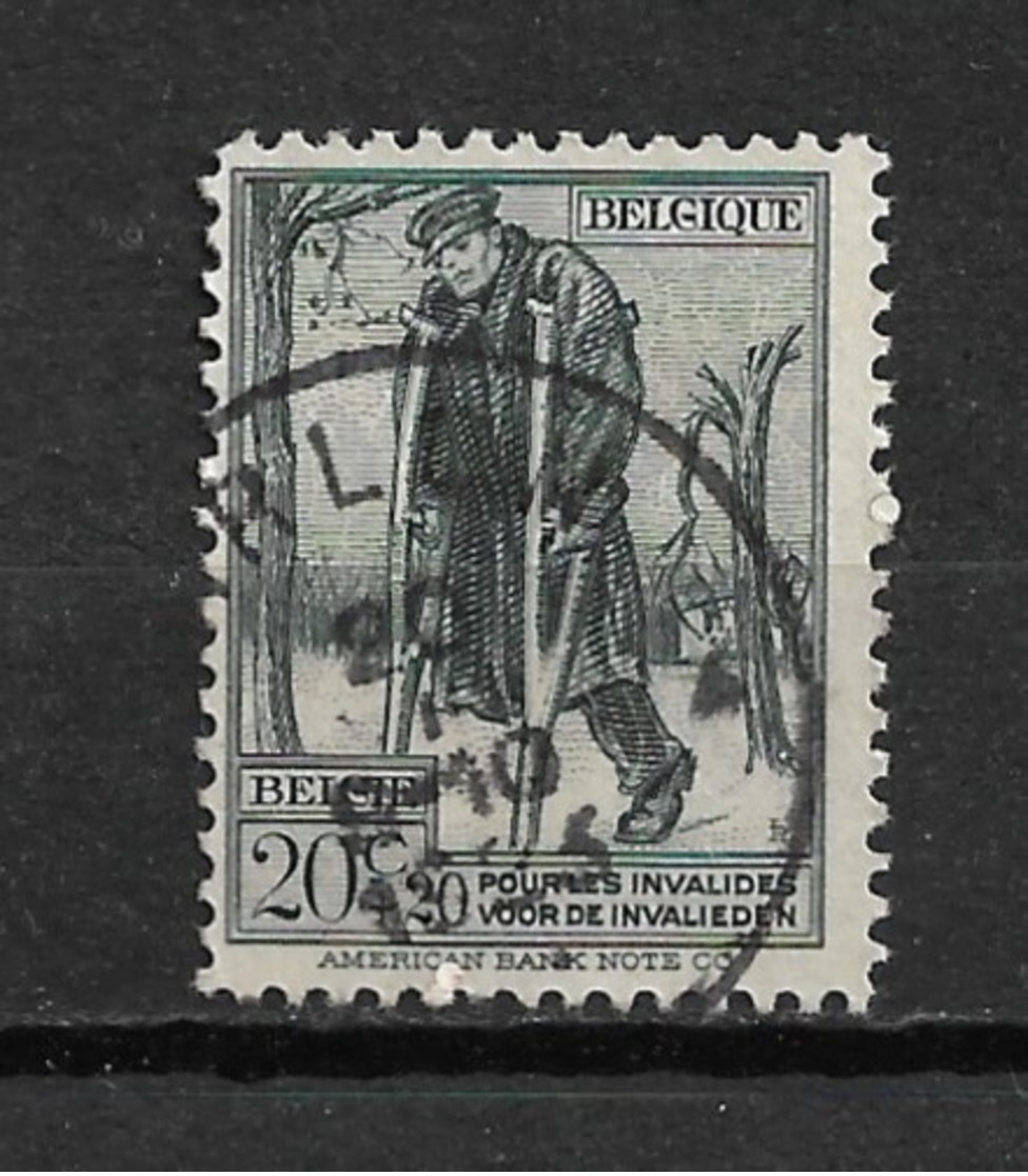 1923 Belgium Invaliden Used/gebruikt/oblitere - Gebruikt