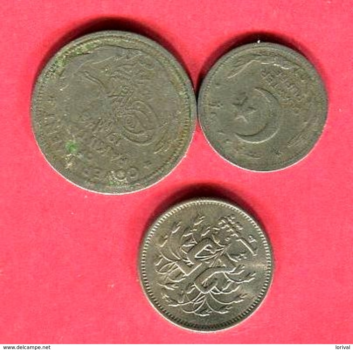 LOT 3 MONNAIES DIFFERENTES TB+ 2,5 - Pakistan