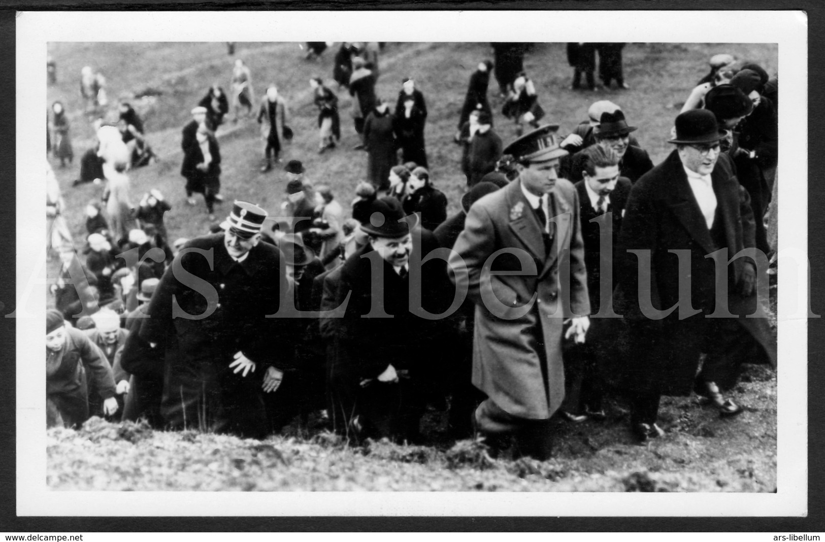 Postcard / ROYALTY / Belgique / België / Roi Leopold III / Koning Leopold III / Borinage / Monsville / Quaregnon / 1937 - Quaregnon