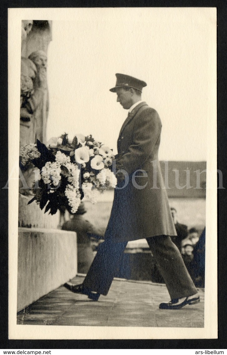 Postcard / ROYALTY / Belgique / België / Roi Leopold III / Koning Leopold III / Borinage / Monsville / Quaregnon / 1937 - Quaregnon