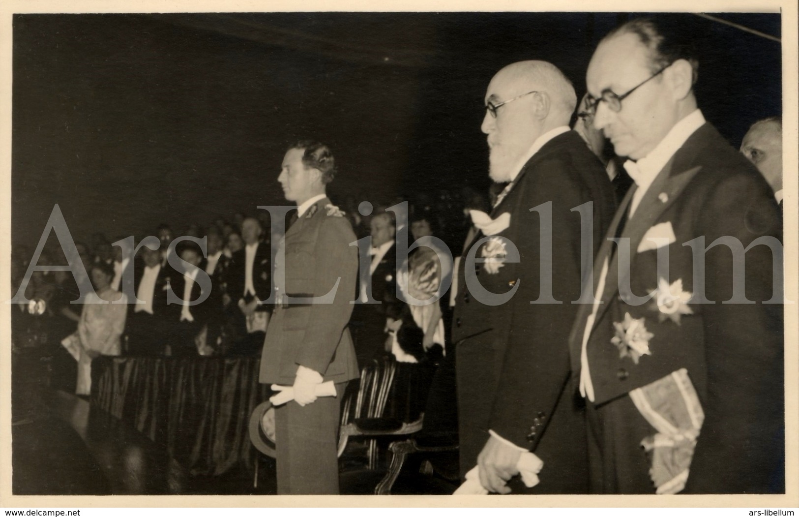 Postcard / ROYALTY / Belgique / België / Roi Leopold III / Koning Leopold III / Le Cinéma Métropole / Bruxelles / 1937 - Beroemde Personen