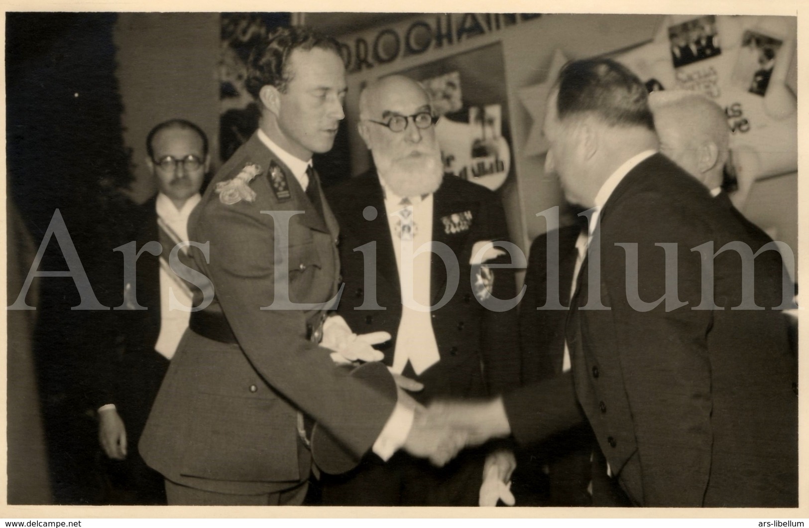 Postcard / ROYALTY / Belgique / België / Roi Leopold III / Koning Leopold III / Le Cinéma Métropole / Bruxelles / 1937 - Famous People