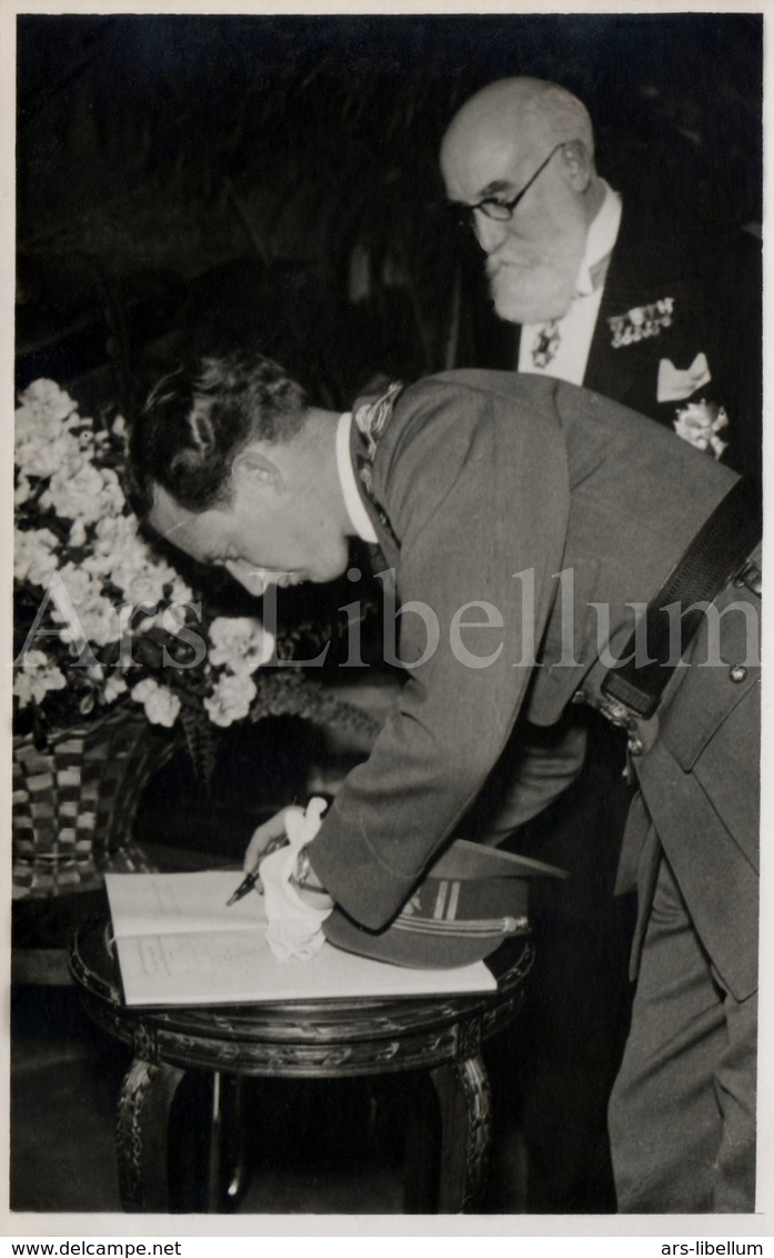 Postcard / ROYALTY / Belgique / België / Roi Leopold III / Koning Leopold III / Le Cinéma Métropole / Bruxelles / 1937 - Personaggi Famosi