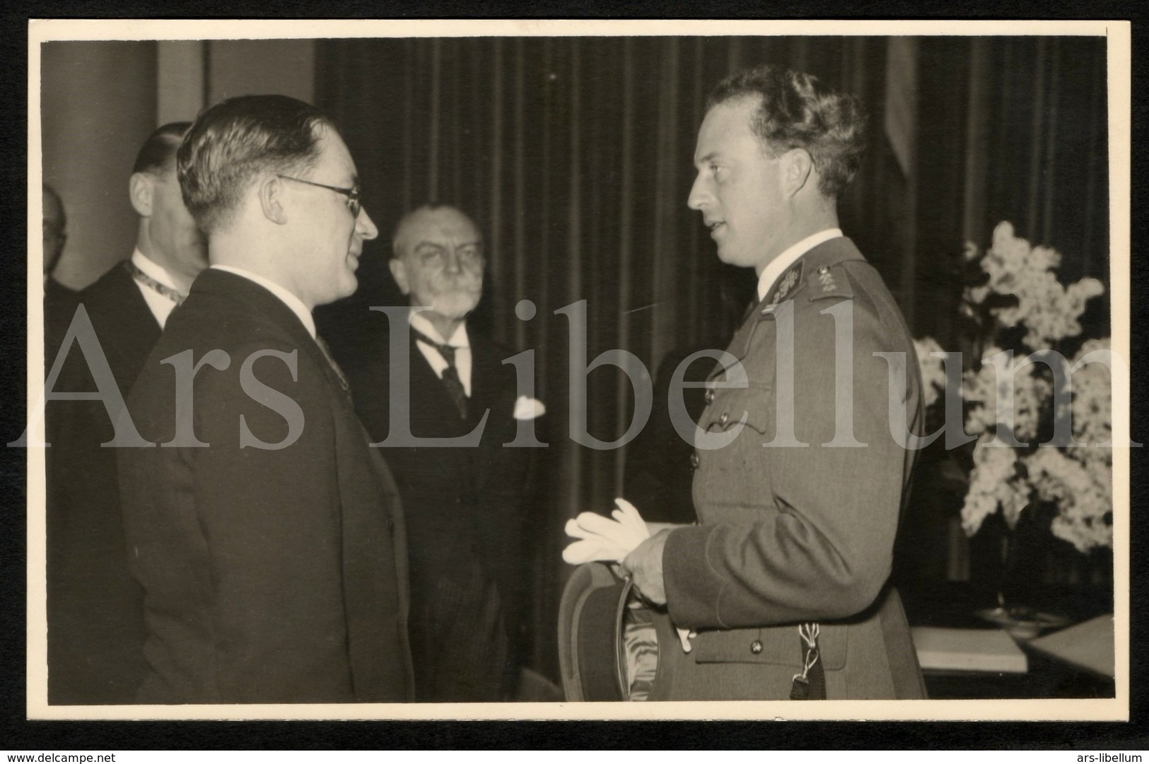 Postcard / ROYALTY / Belgique / België / Roi Leopold III / Koning Leopold III / Palais Des Beaux Arts / Bruxelles / 1937 - Personnages Célèbres