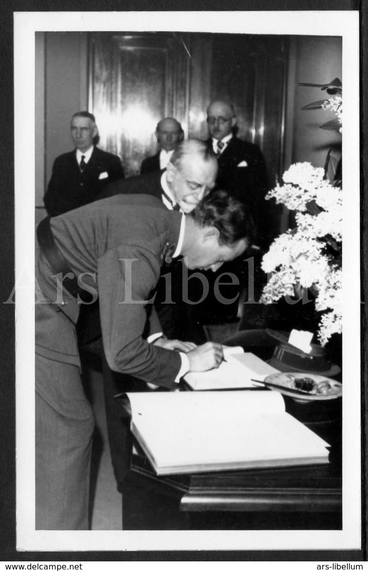 Postcard / ROYALTY / Belgique / België / Roi Leopold III / Koning Leopold III / Palais Des Beaux Arts / Bruxelles / 1937 - Personnages Célèbres