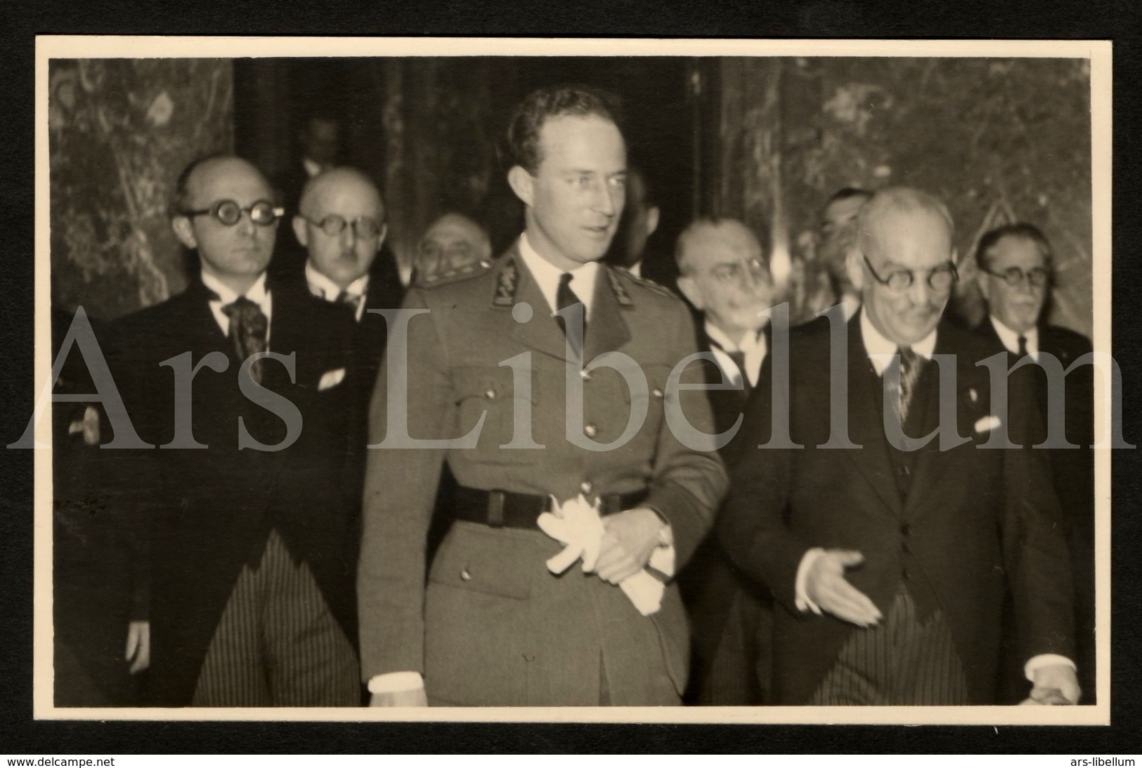 Postcard / ROYALTY / Belgique / België / Roi Leopold III / Koning Leopold III / Palais Des Beaux Arts / Bruxelles / 1937 - Personnages Célèbres