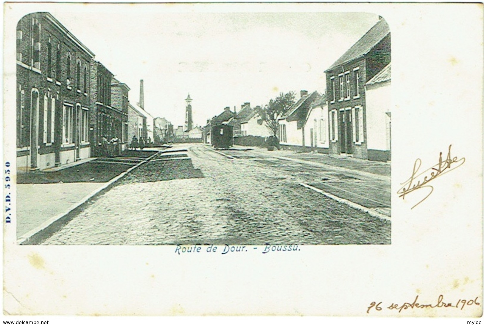 Boussu. Route De Dour. - Boussu