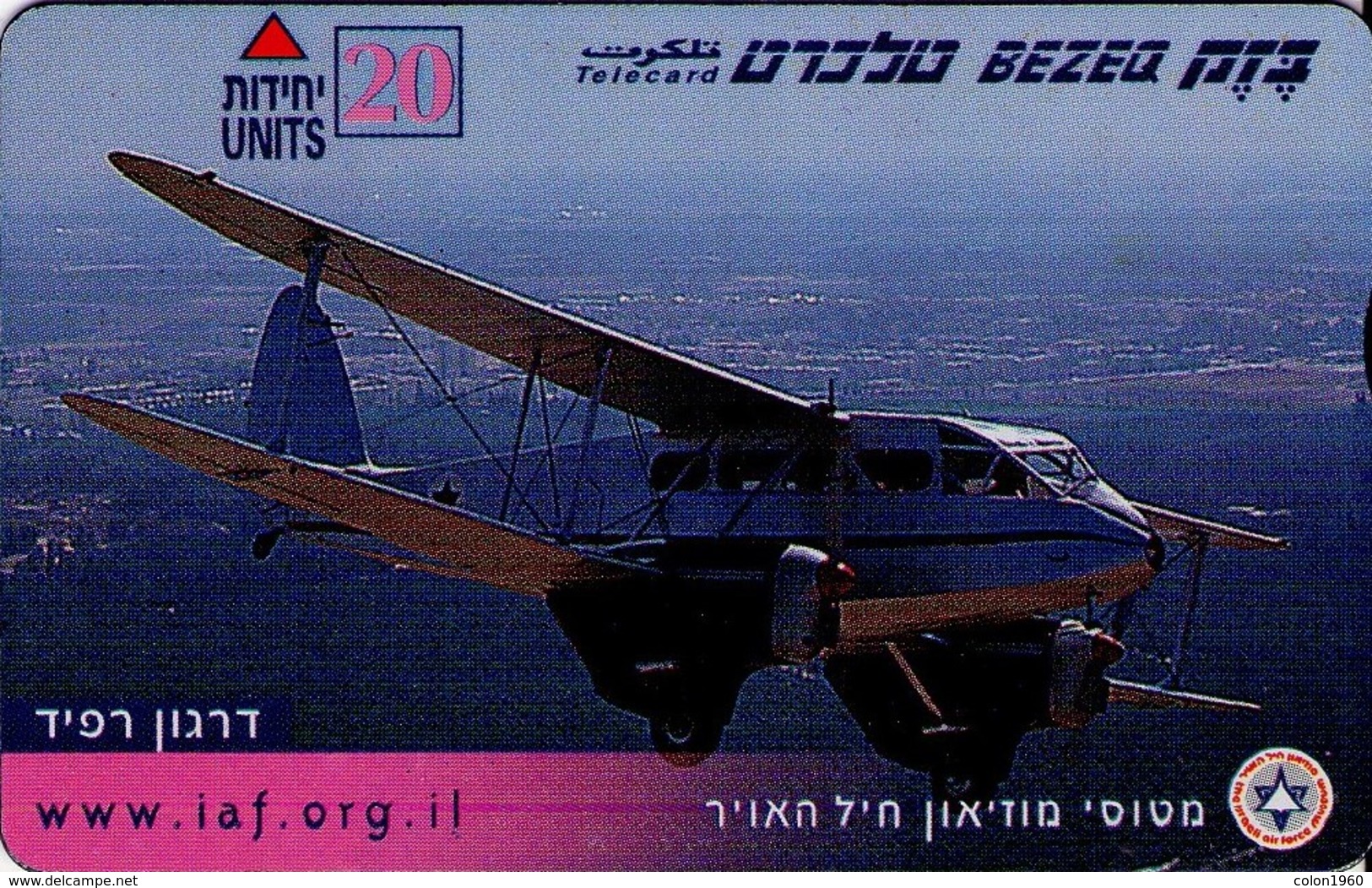 ISRAEL. BZ-285. AVIONES. DERAGON RAPID. (146) - Avions