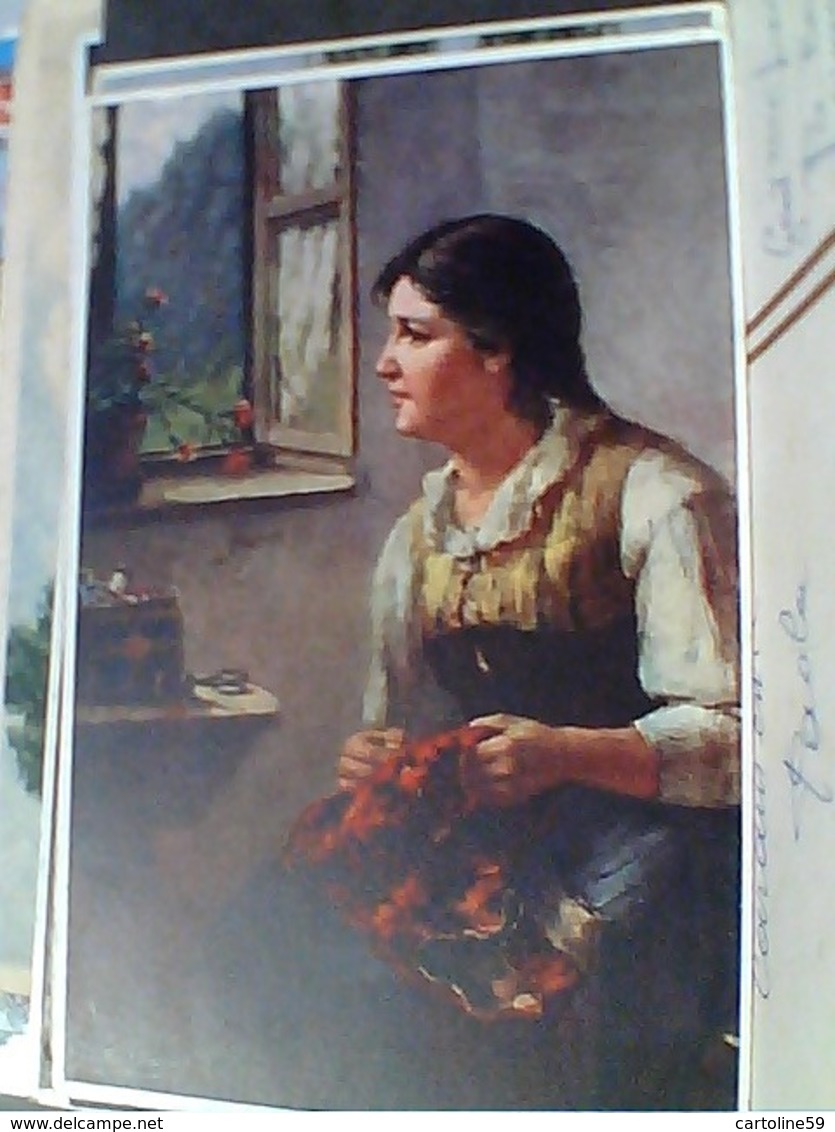 ILLUSTRATA A. Müller Lingke / Frauen / Er Kommt / Theo Stroefer Verlag N1920 GV3725 - Mueller, August - Munich