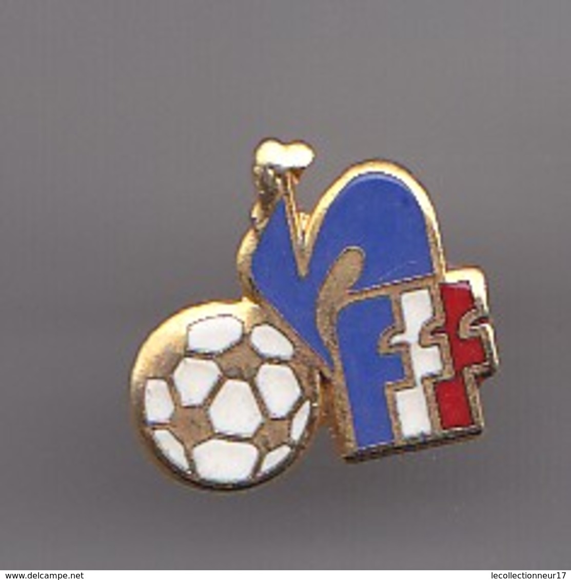 Pin's FFF Fédération Française De Football Réf 6487 Coq - Football