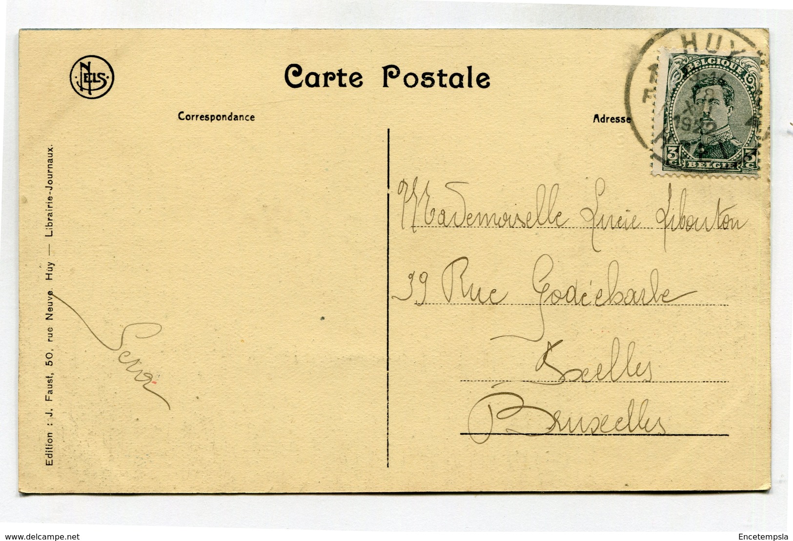 CPA - Carte Postale - Belgique - Huy - La Citadelle - La Collégiale Et Le Vieux Pont - 1922 ( SV5680) - Huy