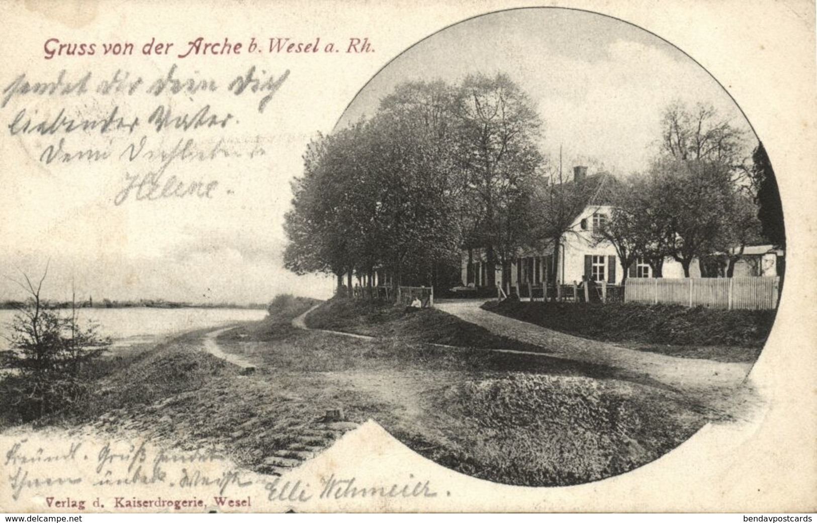ARCHE Bei Wesel Am Rhein, Gasthaus (1901) AK - Wesel